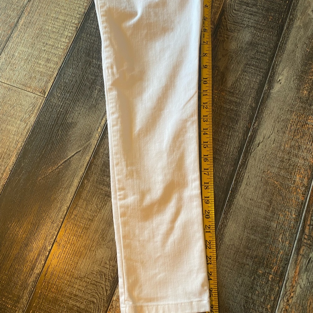 Soft Surroundings Metro White Denim Pull On Jeans/Jeggings Size P/S